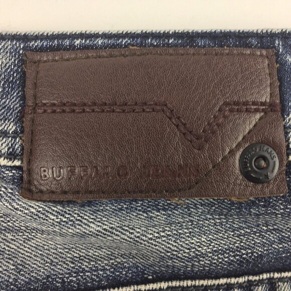 Buffalo Jeans Stonewashed Men Size 32 Sand Blast 100% Cotton - Picture 7 of 8